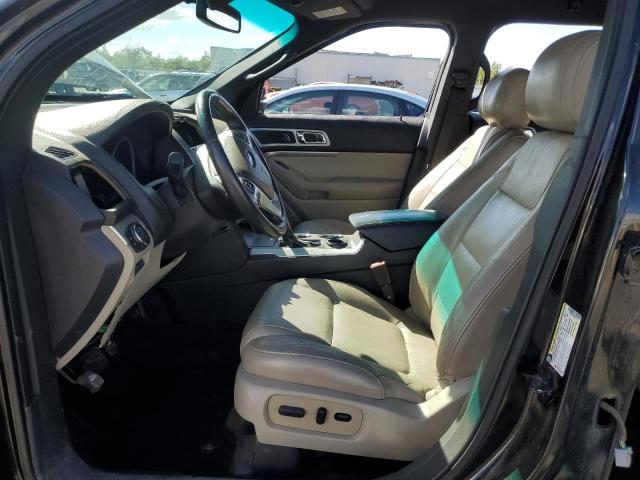 1FM5K7D80EGA13754 - 2014 FORD EXPLORER XLT შავი ფოტო 7