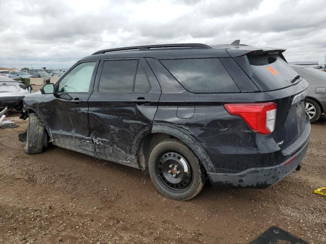 1FMSK8DHXNGA50237 - 2022 FORD EXPLORER XLT Чорний фото 2