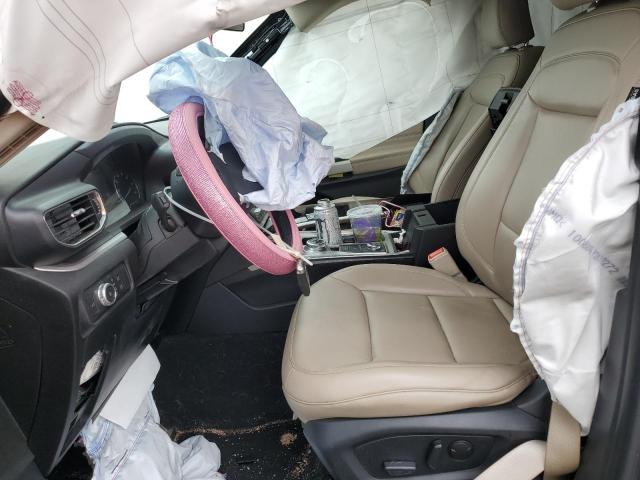 1FMSK8DHXNGA50237 - 2022 FORD EXPLORER XLT Чорний фото 7