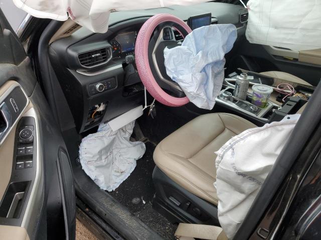 1FMSK8DHXNGA50237 - 2022 FORD EXPLORER XLT Чорний фото 8