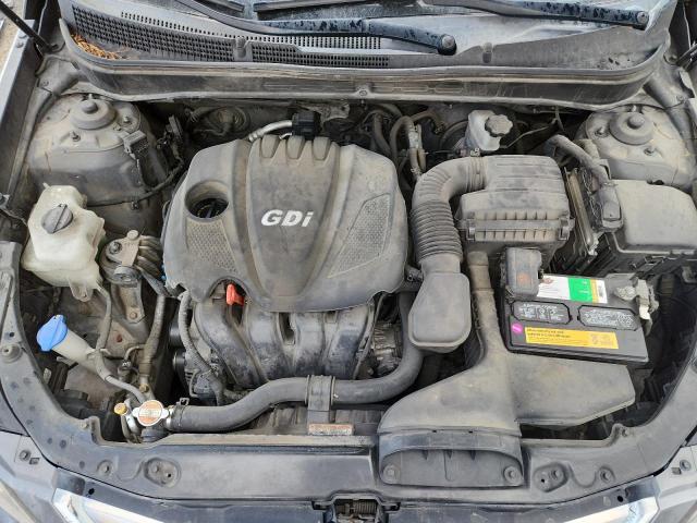 5NPEC4AC7CH324468 - 2012 HYUNDAI SONATA SE GRAY photo 11