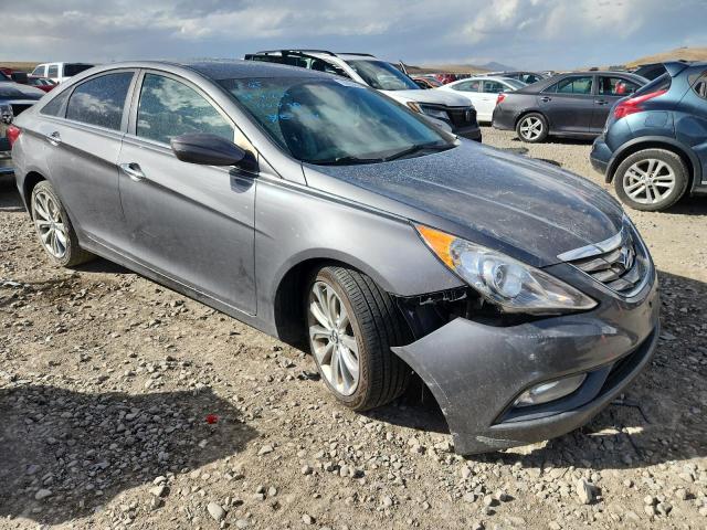 5NPEC4AC7CH324468 - 2012 HYUNDAI SONATA SE GRAY photo 4