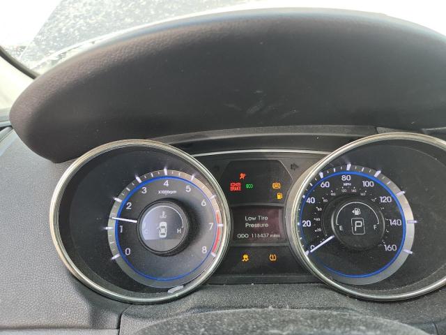 5NPEC4AC7CH324468 - 2012 HYUNDAI SONATA SE GRAY photo 9