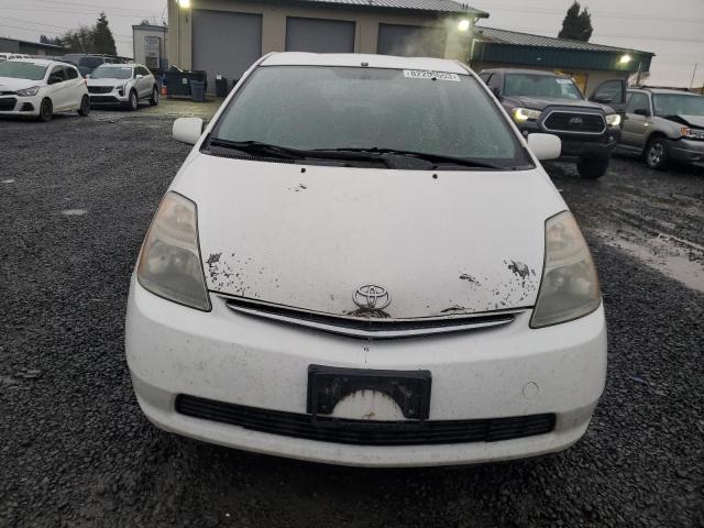 JTDKB20U273227832 - 2007 TOYOTA PRIUS WHITE photo 5