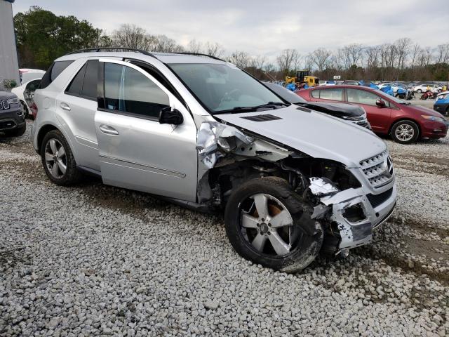 4JGBB86E69A524776 - 2009 MERCEDES-BENZ ML 350 SILVER photo 4