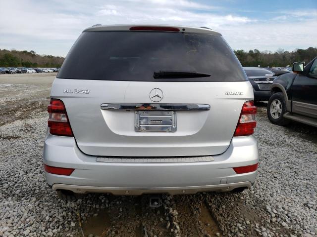 4JGBB86E69A524776 - 2009 MERCEDES-BENZ ML 350 SILVER photo 6