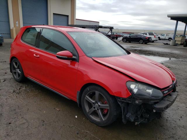 WVWFV7AJ3AW364262 - 2010 VOLKSWAGEN GTI RED photo 4