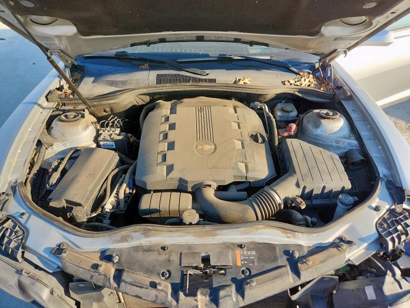 2G1FC1E31C9100377 - 2012 CHEVROLET CAMARO LT 银色 照片 11