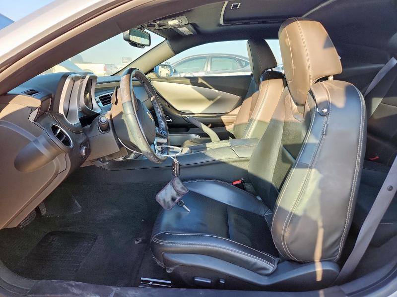 2G1FC1E31C9100377 - 2012 CHEVROLET CAMARO LT 银色 照片 7