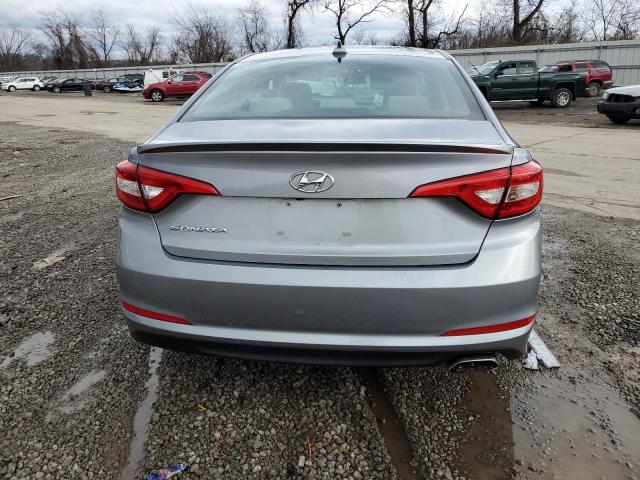 5NPE24AF9GH299463 - 2016 HYUNDAI SONATA SE SILVER photo 6