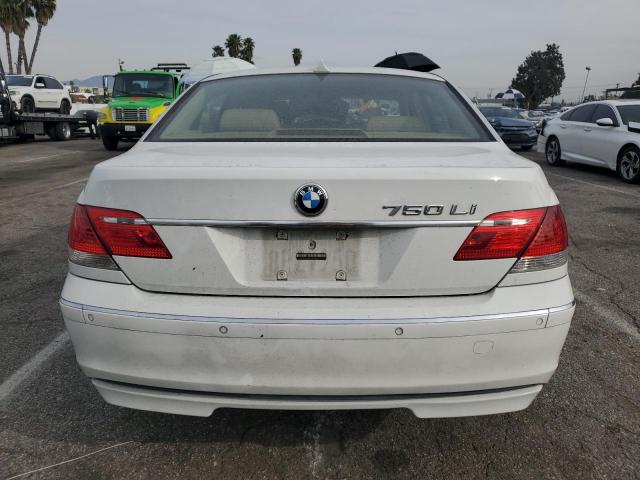 WBAHN83538DT81094 - 2008 BMW 750 LI WHITE photo 6