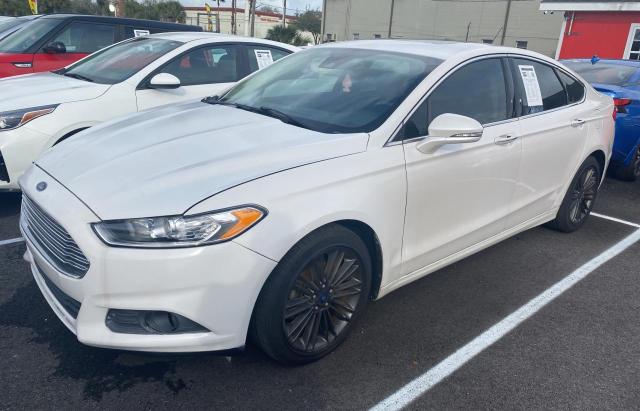 3FA6P0HD9ER386475 - 2014 FORD FUSION SE WHITE photo 2