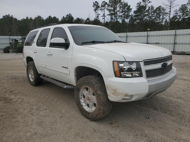 1GNSKBE07DR312302 - 2013 CHEVROLET TAHOE K1500 LT WHITE photo 4