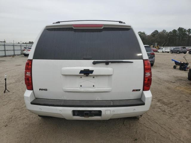 1GNSKBE07DR312302 - 2013 CHEVROLET TAHOE K1500 LT WHITE photo 6