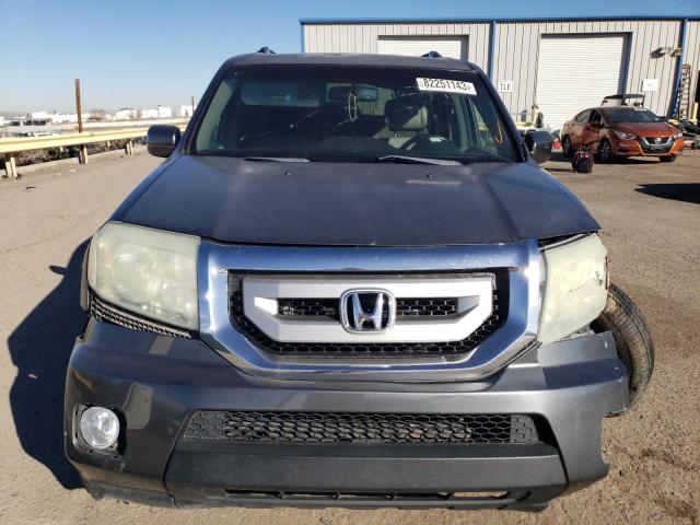 5FNYF4H9XAB035465 - 2010 HONDA PILOT TOURING GRAY photo 5