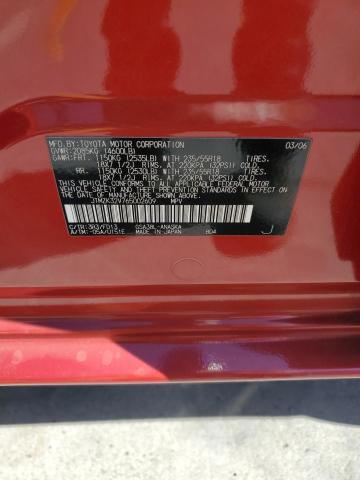 JTMZK32V765002609 - 2006 TOYOTA RAV4 SPORT 红色 照片 12