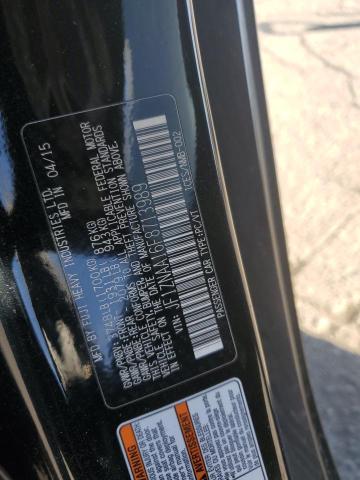 JF1ZNAA16F8713989 - 2015 TOYOTA SCION FR-S BLACK photo 12