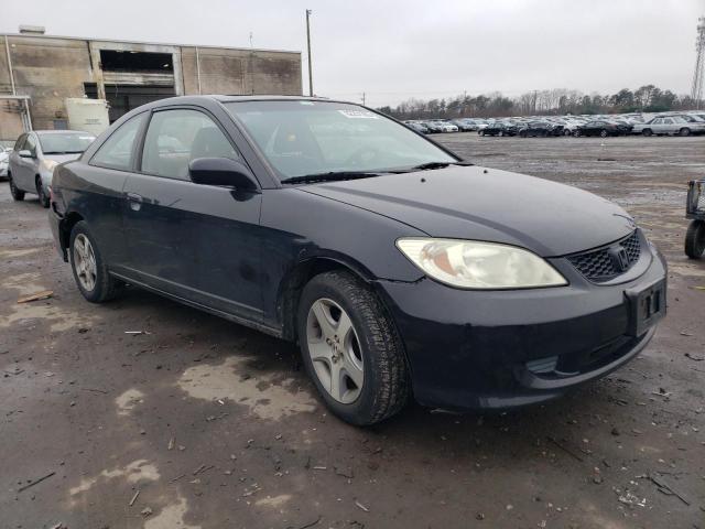 1HGEM22984L053519 - 2004 HONDA CIVIC EX BLACK photo 4