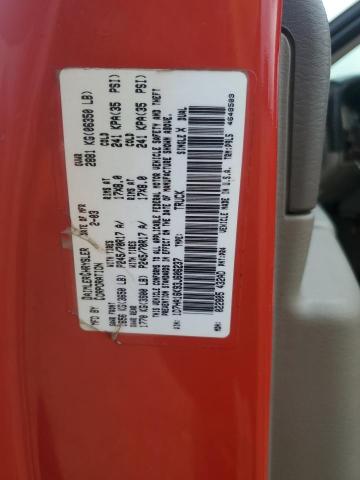 1D7HA16K93J606237 - 2003 DODGE RAM 1500 ST წითელი ფოტო 12