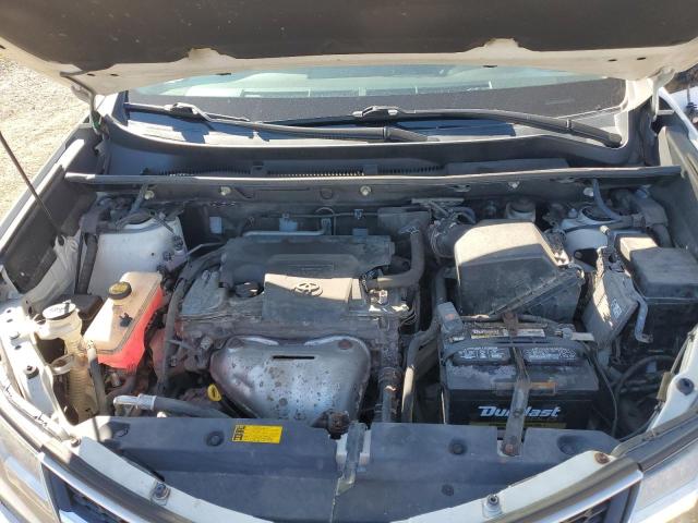 2T3RFREV0DW092582 - 2013 TOYOTA RAV4 XLE WHITE photo 12