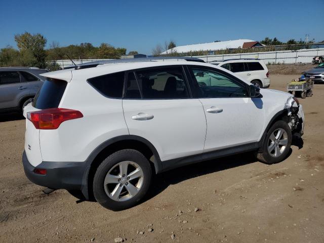 2T3RFREV0DW092582 - 2013 TOYOTA RAV4 XLE WHITE photo 3