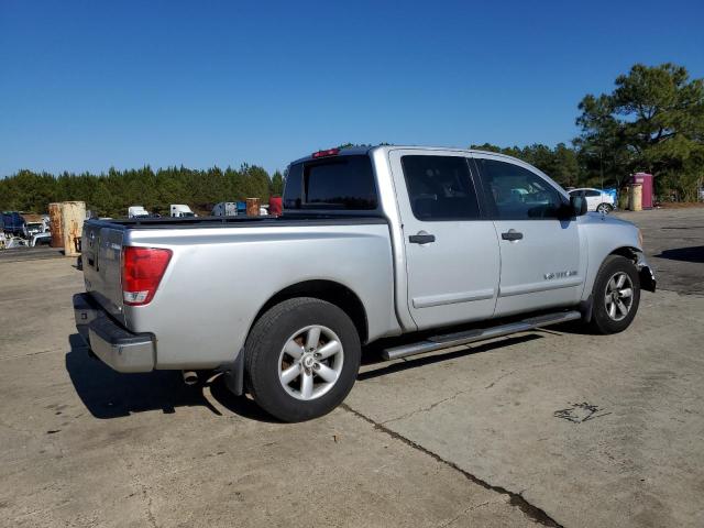 1N6BA0EK4BN320666 - 2011 NISSAN TITAN S SILVER photo 3