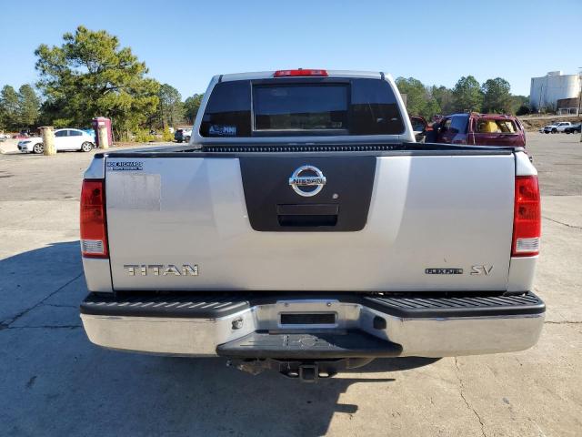 1N6BA0EK4BN320666 - 2011 NISSAN TITAN S SILVER photo 6