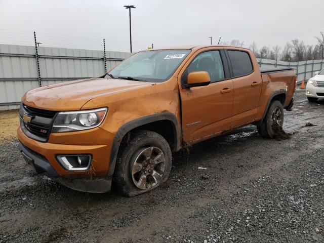 1GCGTDENXH1309871 - 2017 CHEVROLET COLORADO Z71 ORANGE photo 1