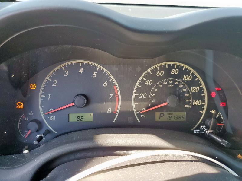 JTDBU4EE9B9128941 - 2011 TOYOTA COROLLA BASE 灰色 照片 9