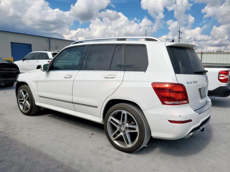 WDCGG5HB2FG365190 - 2015 MERCEDES-BENZ GLK 350 WHITE photo 2