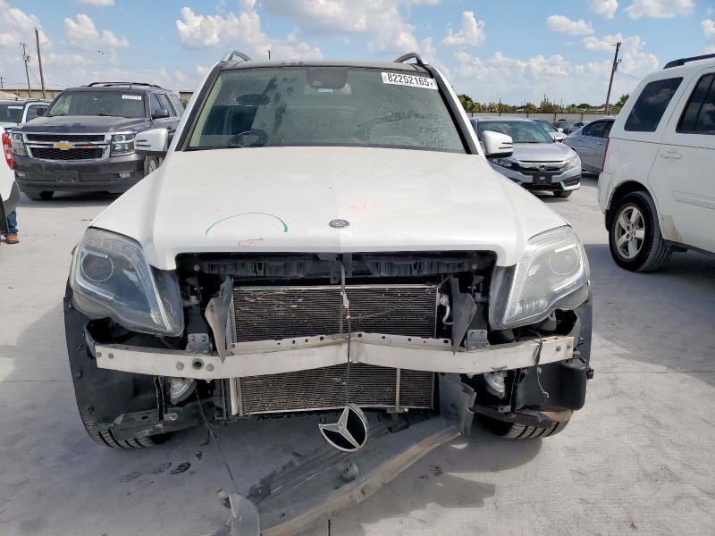 WDCGG5HB2FG365190 - 2015 MERCEDES-BENZ GLK 350 WHITE photo 5