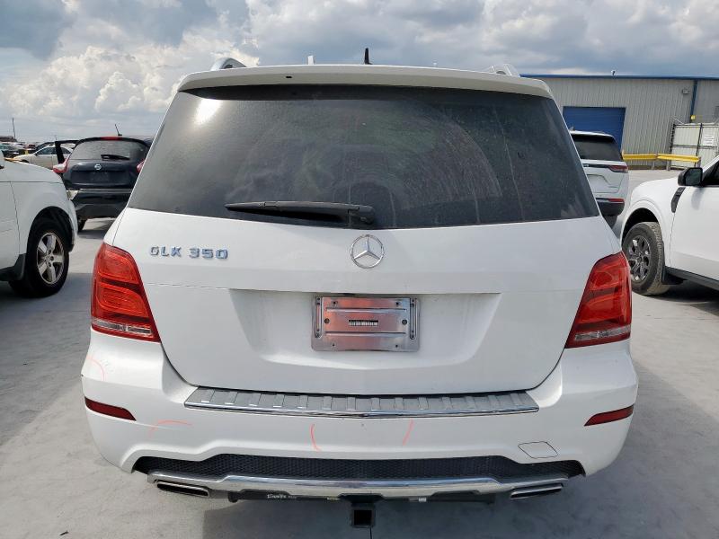 WDCGG5HB2FG365190 - 2015 MERCEDES-BENZ GLK 350 WHITE photo 6