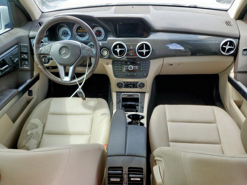 WDCGG5HB2FG365190 - 2015 MERCEDES-BENZ GLK 350 WHITE photo 8