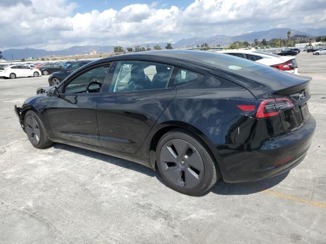 5YJ3E1EA7PF506622 - 2023 TESLA MODEL 3 BLACK photo 2