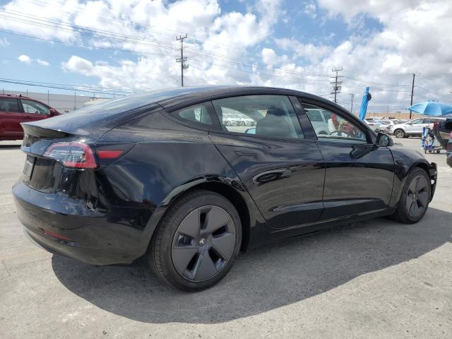 5YJ3E1EA7PF506622 - 2023 TESLA MODEL 3 BLACK photo 3