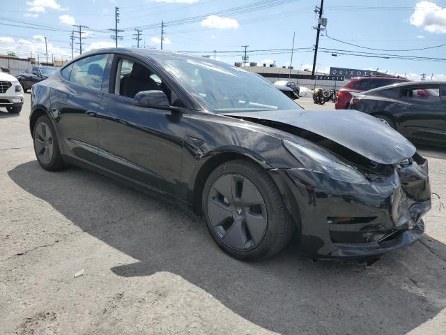5YJ3E1EA7PF506622 - 2023 TESLA MODEL 3 BLACK photo 4