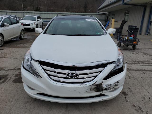 5NPEC4AC0CH408373 - 2012 HYUNDAI SONATA SE WHITE photo 5