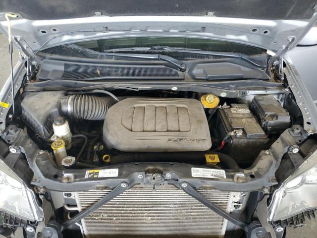 2C4RDGCG2KR808095 - 2019 DODGE GRAND CARAVAN SXT SILVER photo 12