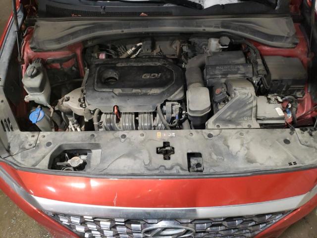 5NMS2CAD8LH220576 - 2020 HYUNDAI SANTA FE SE RED photo 11