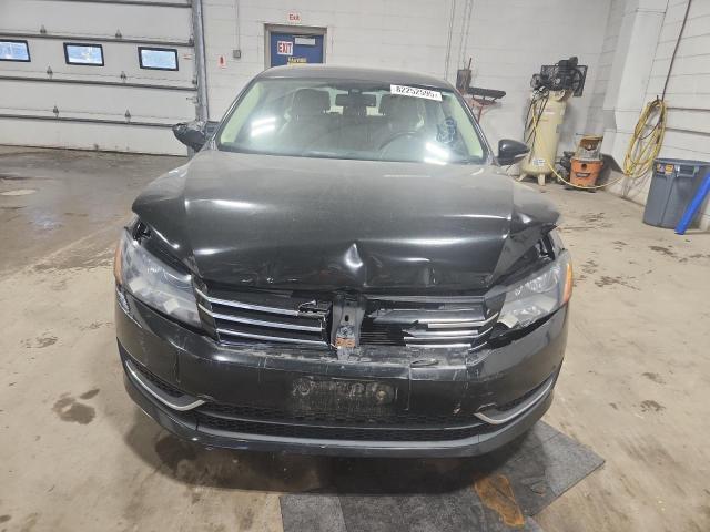 1VWBH7A31CC062817 - 2012 VOLKSWAGEN PASSAT SE BLACK photo 5