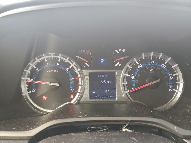 JTEBU5JR5K5636521 - 2019 TOYOTA 4RUNNER SR5/SR5 PREMIUM Boz foto 9