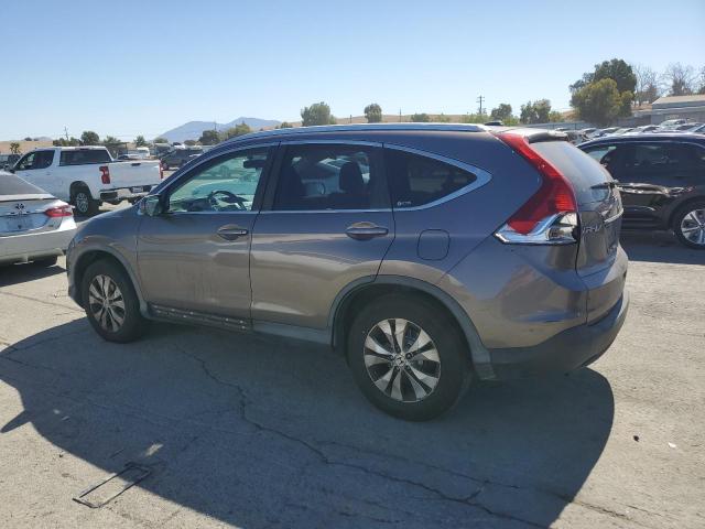 5J6RM4H76CL068384 - 2012 HONDA CR-V EXL ნაცრისფერი ფოტო 2