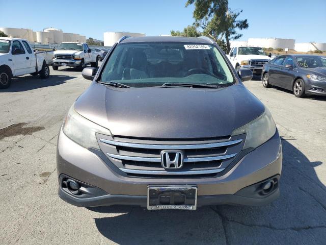 5J6RM4H76CL068384 - 2012 HONDA CR-V EXL ნაცრისფერი ფოტო 5