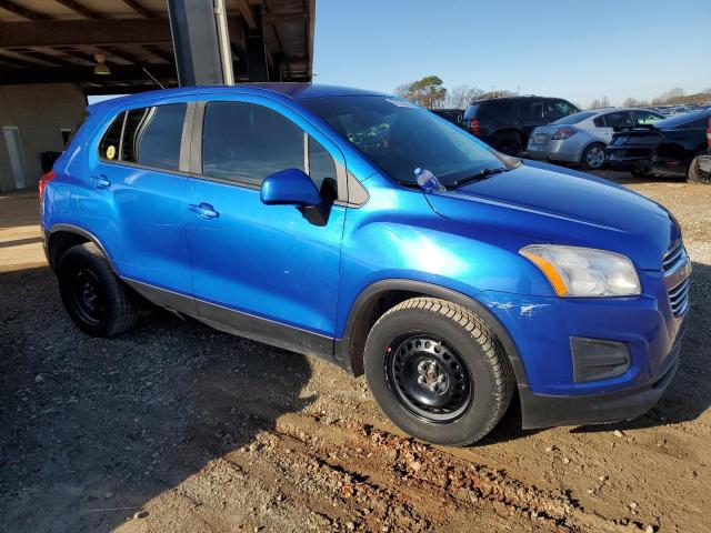 KL7CJKSB0GB727025 - 2016 CHEVROLET TRAX LS BLUE photo 4