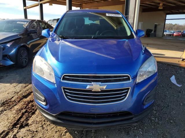 KL7CJKSB0GB727025 - 2016 CHEVROLET TRAX LS BLUE photo 5