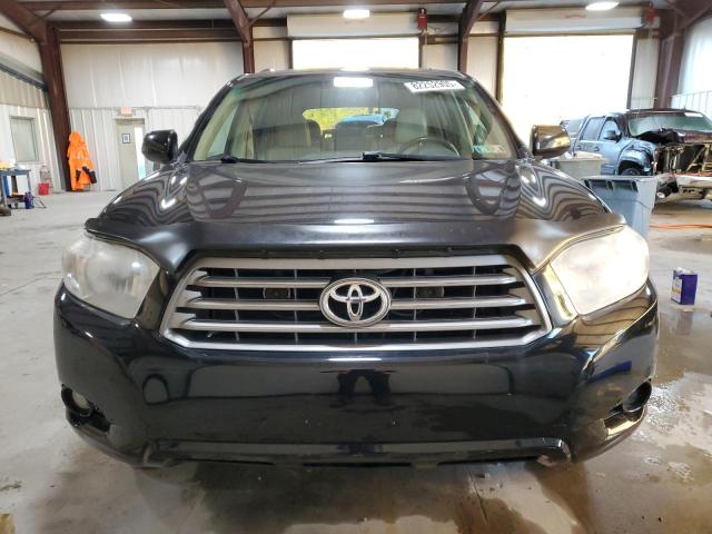 5TDJK3EH7AS040797 - 2010 TOYOTA HIGHLANDER SE BLACK photo 5