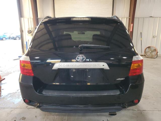 5TDJK3EH7AS040797 - 2010 TOYOTA HIGHLANDER SE BLACK photo 6