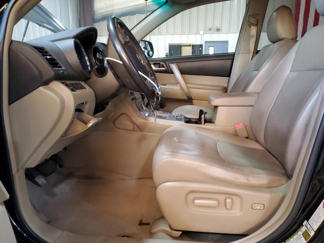 5TDJK3EH7AS040797 - 2010 TOYOTA HIGHLANDER SE BLACK photo 7