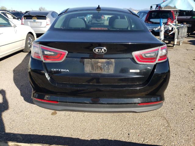 KNAGM4AD2F5078560 - 2015 KIA OPTIMA HYBRID BLACK photo 6