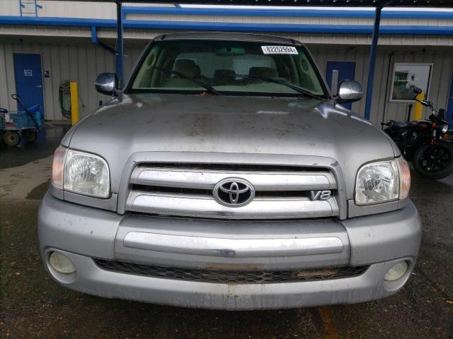 5TBBT44106S474944 - 2006 TOYOTA TUNDRA ACCESS CAB SR5 SILVER photo 5